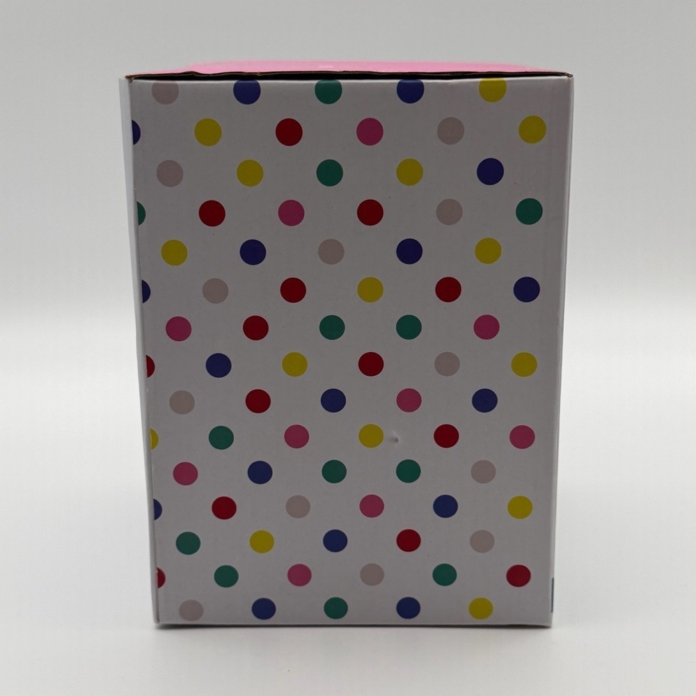 Isaac Mizrahi Loves Xo Sienna Vase Ceramic Pottery Cream Hand Dipped Pink Glaze - Picture 6 of 16